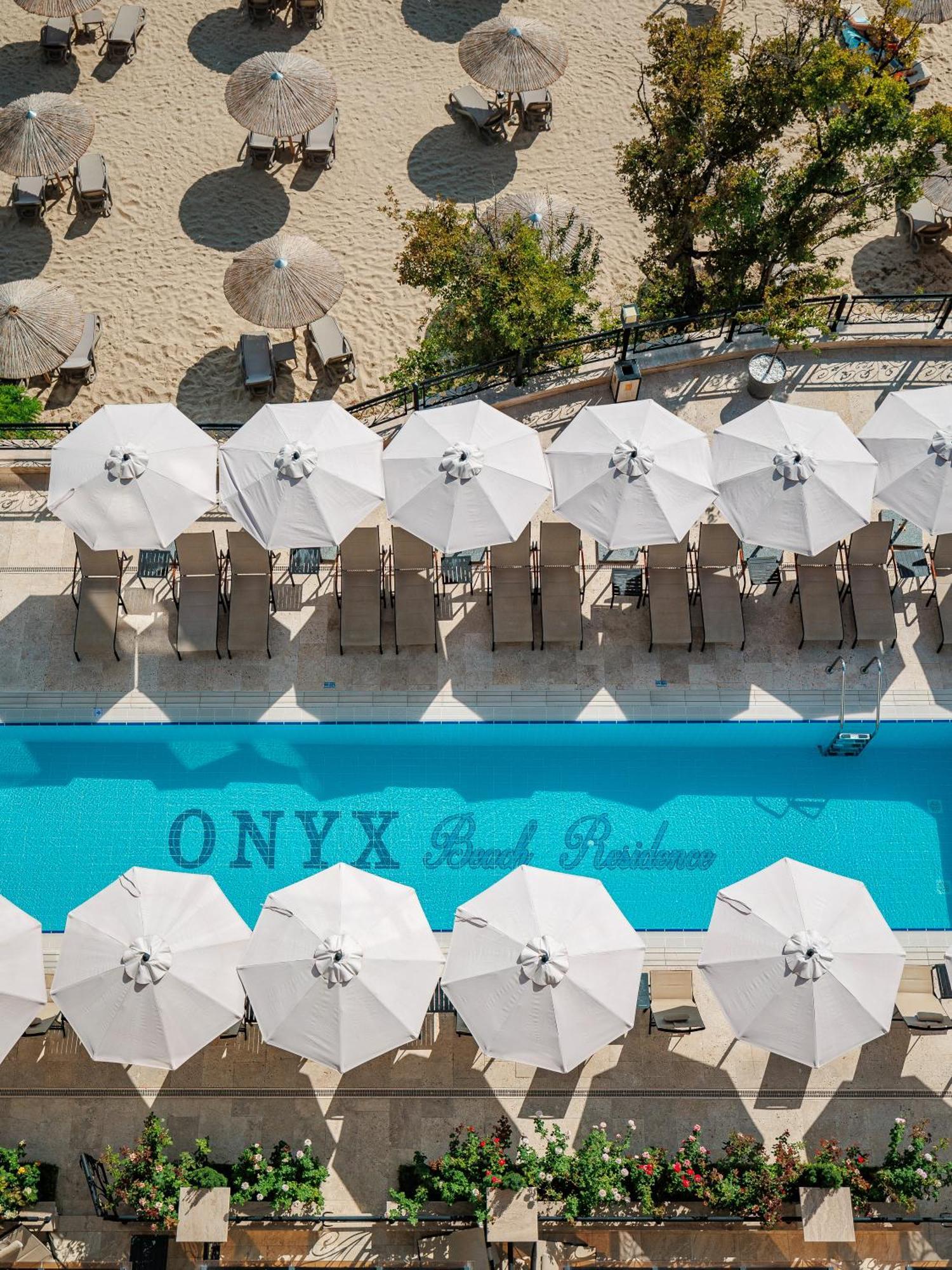 Onyx Beach Residence - Free Parking & Beach Access Sveti Vlas Eksteriør bilde